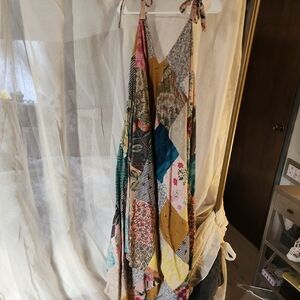 Patchwork Multicolor Jumpsuit Jaded Gypsy One Size